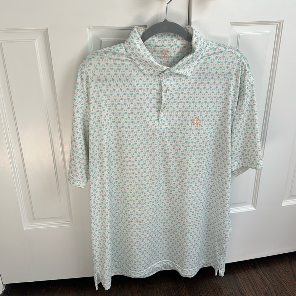 Rhoback men’s Polo - coopa troopa print